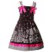 Little Girls Clothes PINK BLACK CASTLE Dress BONNIE JEAN Girl 4-16