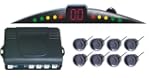 LED Parking sensor system with 8 sens...