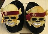 Disney Pirates of the Caribbean Soft Warm Shoes/slippers, Great for Halloween Costume, Kid Size 11-12