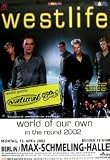 WESTLIFE World of our Own Tour - Berlin 15th April 2002 Music Poster