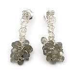 Silver Wrap Labradorite Earrings By Disa Allsopp