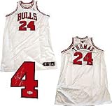 Tyrus Thomas Autographed / Signed Game Used 2007 Chicago Bulls Authentic White Jersey