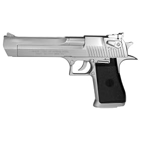 Firepower� Licensed Desert Eagle 44 Magnum Spring-Loaded Airsoft Pistol Silver