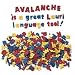 Lauri MINI AVALANCHE - 500 Crepe Rubber Letters