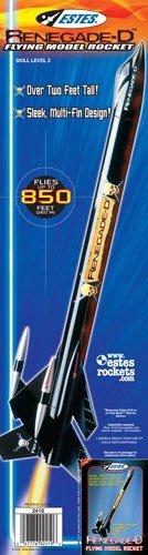 Estes 2410 Renegade-D Flying Model Rocket Kit
