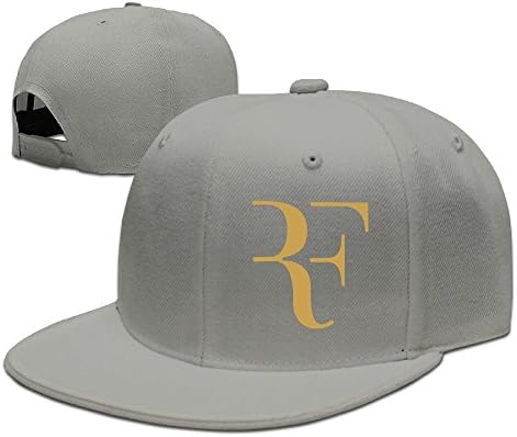 CFKHUA Custom Roger Federer Custom Fitted Cap Ash