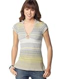 DKNY Jeans - DKNY Jeans Striped Sweater with Ring Detail