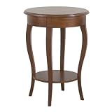 Carolina Cottage Radner Cabriolet Table, Chesnut