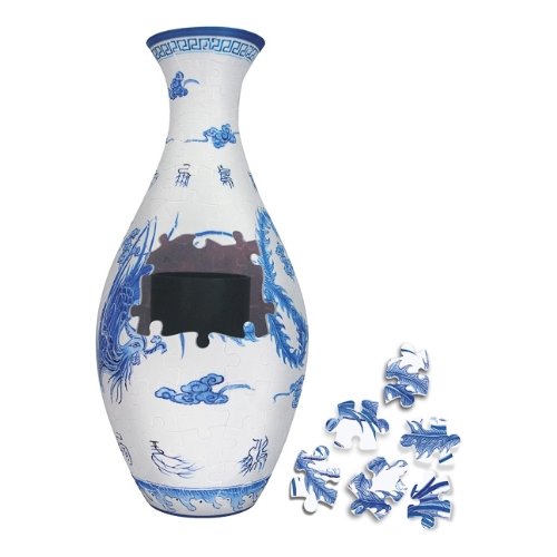 Broken Ming Vase 3d Jigsaw Puzzle Make Build Your Own Fun Novelty Game Gift