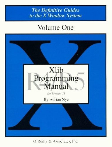 Volume One. Xlib Programming Manual