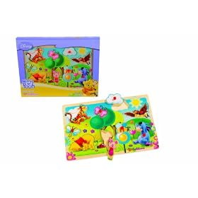 Disney - Winnie The Pooh - Figure Puzzle - 9 Piece Wooden Set