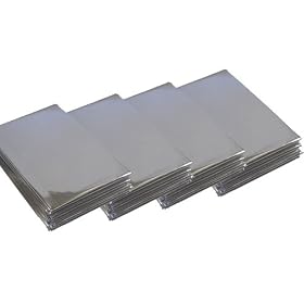 Emergency Mylar Blanket (Pack of 4) by