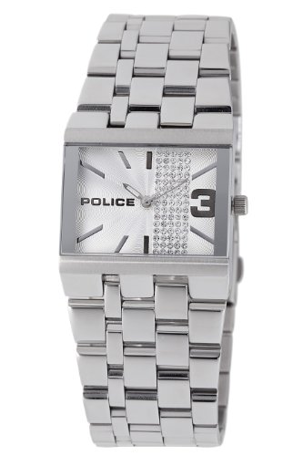 POLICE Damenarmbanduhr GLAMOUR SQUARE PL10501BS/04M