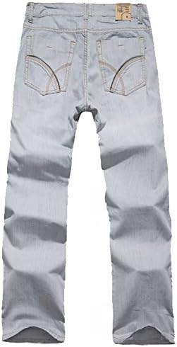 Pogo Clothes Men's Relaxed Straight-Leg Jeans