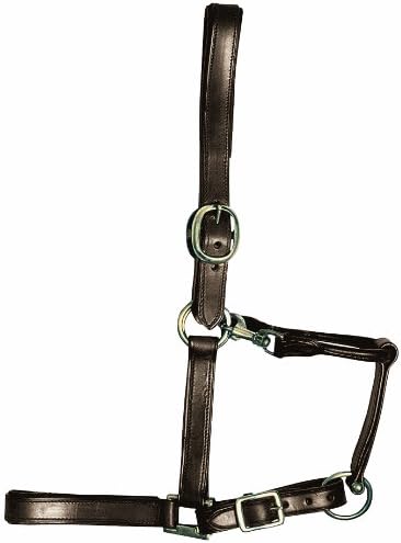 GFS Mark 1 Leather Headcollar - Brown, Cob