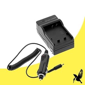 Halcyon Brand 600 mAH Charger with Car Charger Attachment Kit for Nikon 1 V1, Nikon D7000 , Nikon D800, Nikon D600