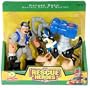 Rescue Heroes Captain Cuffs & Buster