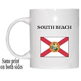 US State Flag - SOUTH BEACH, Florida (FL) Mug