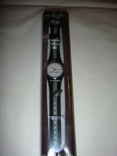 Twilight Logo Watch with Metal Crest Charm