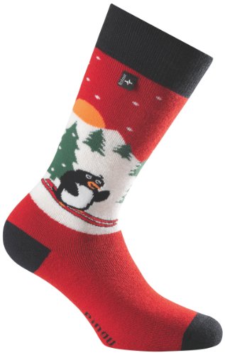 Rohner Socken Kinder Socke Freestyle Pinguin, vulkan, 27-30, 25_0093_vulkan