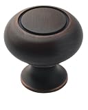 Amerock BP53011-ORB Allison Ring Knob 1-1/4-Inch Diameter, Oil Rubbed Bronze