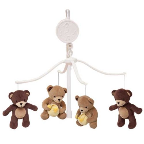 Lambs & Ivy Bedtime Originals Musical Mobile, Honey Bear