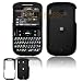 Black Rubber Feel Snap-On Cover Hard Case Cell Phone Protector for HTC XV6175 Ozone [Beyond Cell Packaging]
