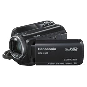 Panasonic HS80 Full HD Camcorder - Black (120GB HDD, x42 Intelligent Zoom, x37 Optical Zoom, Wide Angle Lens & iA + Face Recognition & New Hybrid OIS)