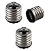 TWDRTDD 3PACK Mogul/Goliath (E39/E40) to Standard Base (E26/E27) Adapters, Use This Adapter to Plug an E26/E27 Bulb Into a Mogul/Goliath (E39/E40) Light Fixture