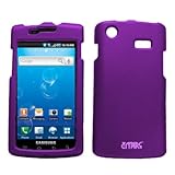 EMPIRE Purple Rubberized Snap-On Cover Case for AT&T Samsung Captivate i897 ....