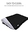 Zen Naturals Square Zabuton Meditation Cushion Stuffed firm with Cotton to Support Your Legs and Knees