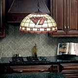 Virginia Tech Hokies Tiffany Hanging Lamp