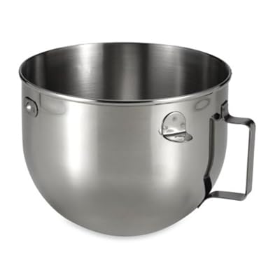 Stand Mixers 5-quart Polished Stainless Steel Narrow Bowl with Handle