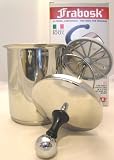 Produkt-Bild: Frabosk, Cilio Cappuccino Creamer, Milchaufsch&auml;umer wie Bialetti Tuttocrema, Tutto Crema Edelstahl ca. 6 Tassen auch f. Induktion mit Sandwichboden