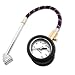 Neiko Heavy Duty Tire Gauge with Large Dial, Flex Hose, 10 - 160 PSI