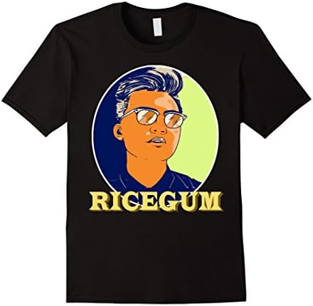 Men's Ricegum t shirts 2XL Black
