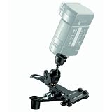 Manfrotto 175F-1 Spring Clamp with Flash Shoe (Black) ~ Bogen