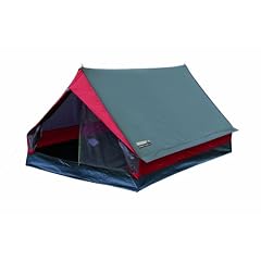 High Peak Zelt Minipack, grau/rot, 10053, 2 Personen