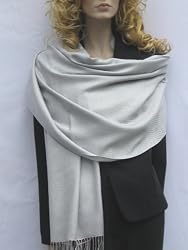SCARVES/WRAP/STOLE/REGULAR SHAWL IN PASHMINA from CASHMERE PASHMINA GROUP IN 55 VIBRANT COLORS