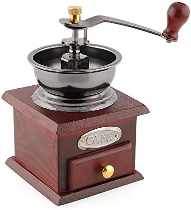 Quality Vantage Mini Manual Hand Operation home Coffee Bean Grinder mill Drawer