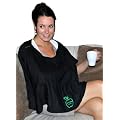 Natural Baby Poncho -100% Organic Cotton Breastfeeding Cover - Luxurious Black