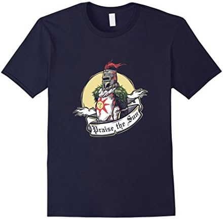 Men's Praise the sun Tshirt XL Navy