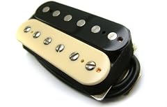 Zebra Bridge Guitar Pickup: Alnico II Classic Bridge Humbucker Guitar Pickup