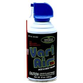 8 oz. Vari-Air Air Duster (Canned Air) from Peca Products VA-403A-1