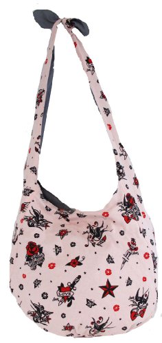 Sailor Jerry Girlie Repeat Hobo Bag - More Colors!