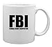 Promotional Travel Mugs | Promotional Mugs | Promotional Travel Coffee Mugs - Mug with FBI - Female Body Inspector