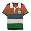 Infant Boys' Genuine Kids from OshKosh Flight Path Short-sleeve Stripe Polo - Blue