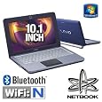 Sony VAIO VPC-W211AX/L 10.1-Inch Blue Netbook - Up to 8 Hours of Battery Life