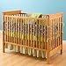 Baby : Natural Mission Style Solid American Maple Crib - Crib (Natural) 56 x 32 x 43h