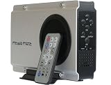 Media Mate GP-MED35-SA-S Aluminum USB 2.0 3.5 SATA HDD Enclosure & Multimedia Player w/Remote Control - Retail